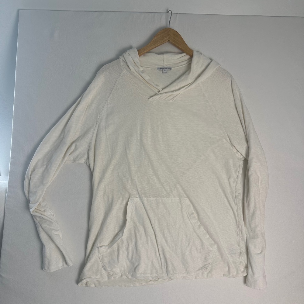 James Perse Off-White Hoodie